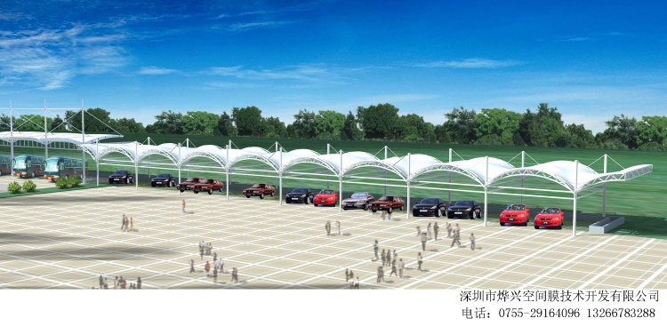 選用膜結(jié)構(gòu)車棚需注意的問題是什么？