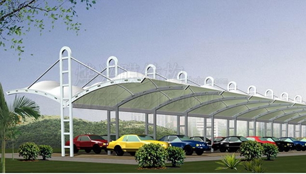 膜結(jié)構(gòu)停車棚鋼結(jié)構(gòu)生銹了，該腫么辦？